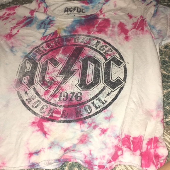 Tops - AC/DC Crop top